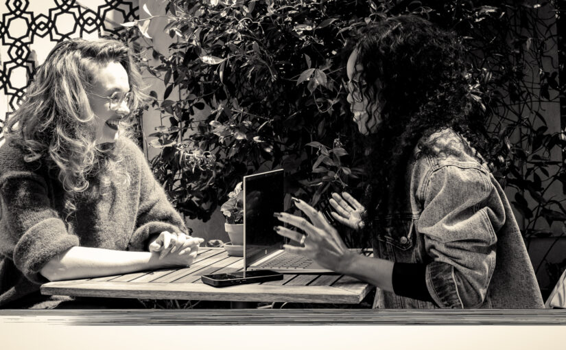 Astra Higherlove and Bess Obarotimi organising a Women Empowerment Event in London 2025